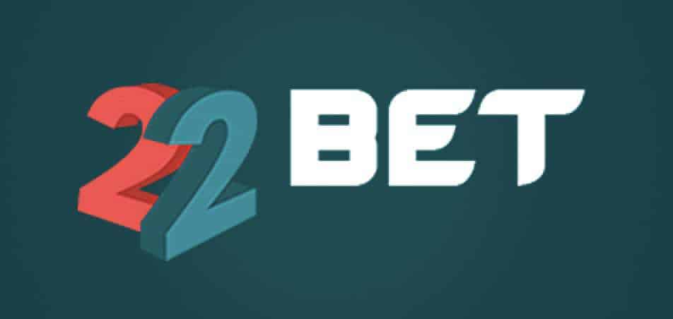 Logo di scommesse sportive 22bet