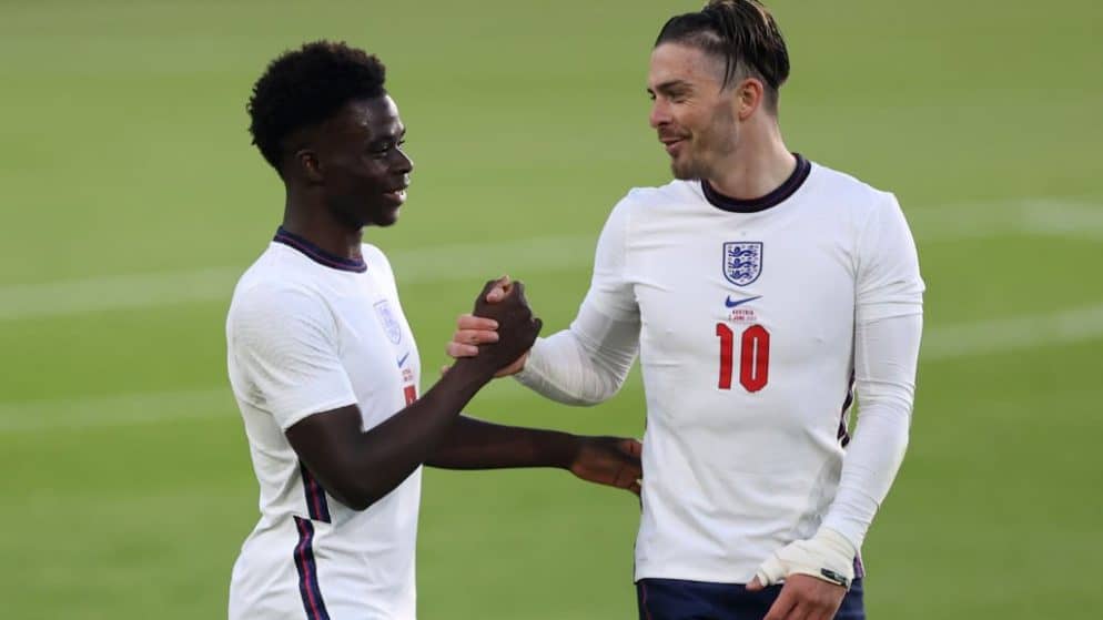 Bukayo Saka dhe Jack Grealish vënë në dilemë Southgate