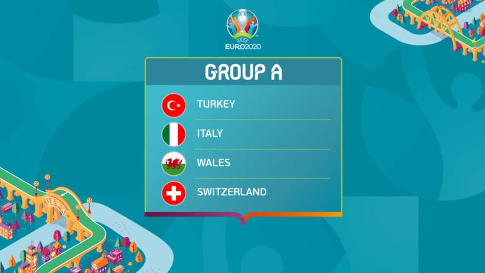 Grupi A: Ja shancet e Italisë, Zvicrës, Uellsit dhe Turqisë