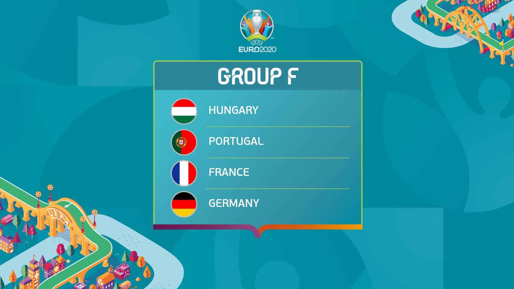 euro 2020 groupe F