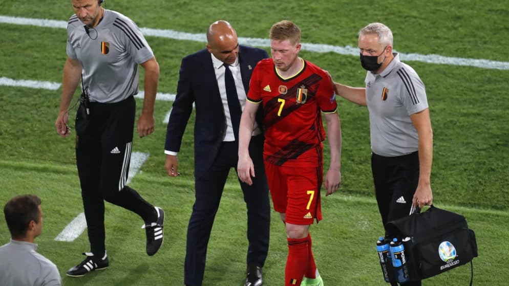 Euro 2020: Ja gjendja e Kevin De Bruyne pas dëmtimit