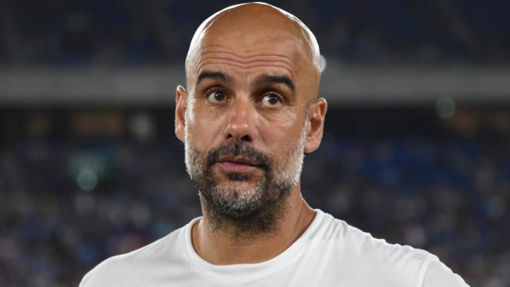 Premier League - Pep Guardiola glaubt an die Unschuld von Manchester City