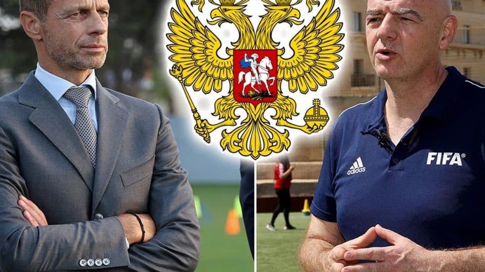FIFA dhe UEFA përjashtojnë të gjitha klubet dhe kombëtaren ruse nga kompeticionet futbollistike