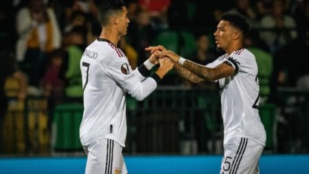 United win against Sheriff - Ronaldo scores the first goal in the Europa League