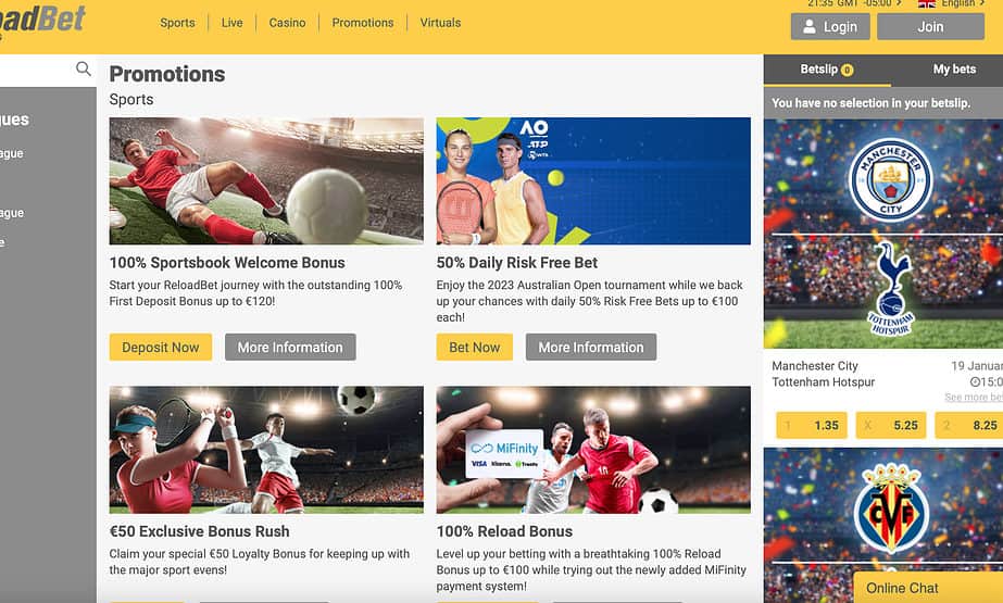 ReloadBet 3 Reloadbet bonusbetaling